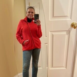 Lucky brand 🔥SALE 🔥orange sweater jacket